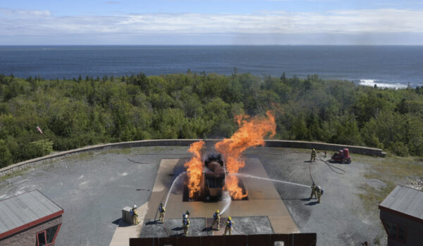 CFB Halifax fire fighting