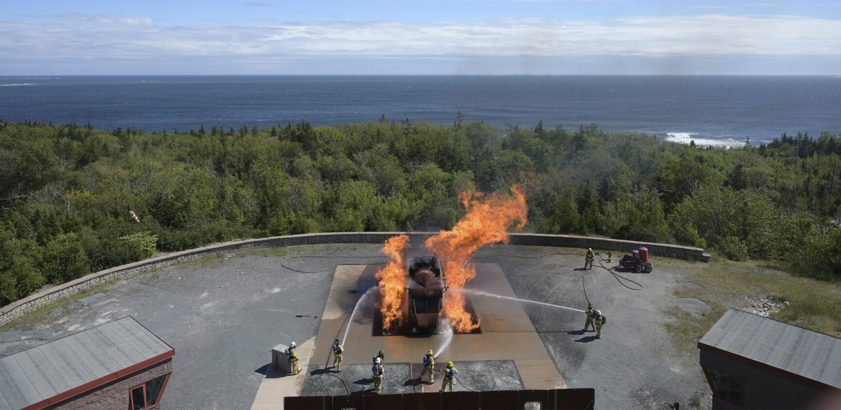 CFB Halifax fire fighting